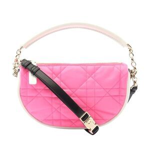 Dior VIBE Leather Hobo Shoulder Bag